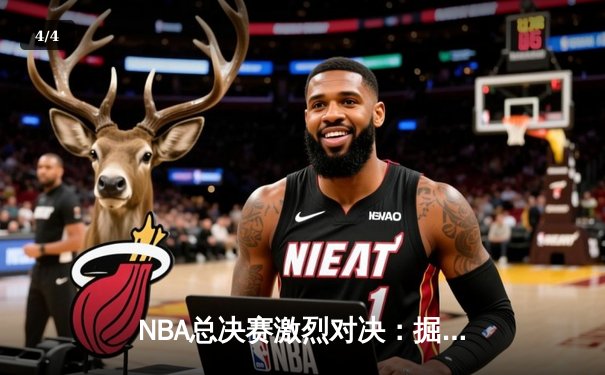 NBA总决赛激烈对决：掘金逆转热火夺队史首冠，约基奇荣膺FMVP - 4